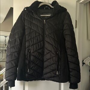 Nautica Black Quilted Jacket